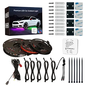 Intelligent Control Outdoor Waterproof Rgbic Car Bottom Light Strip